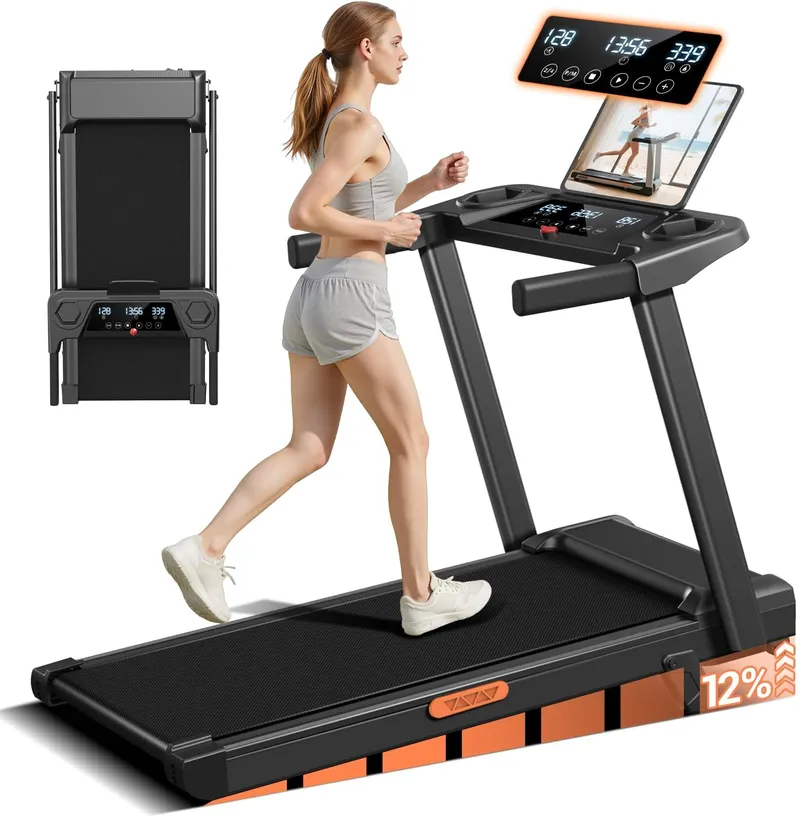 LONTEK 3-in-1 Portable Treadmills for Home and Office